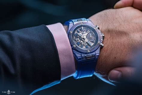 hublot big bang sapphire blue|Hublot sapphire big bang.